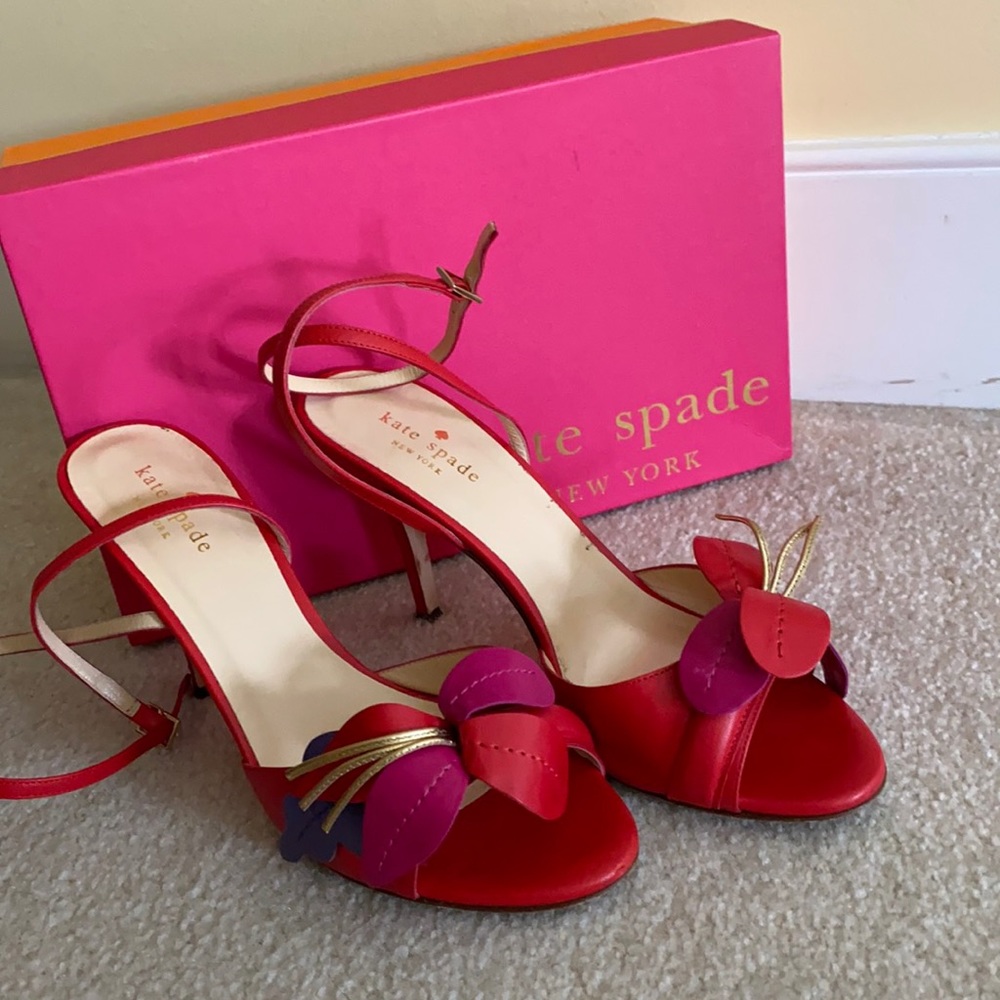 Kate Spade Karolina Heels (8.5)